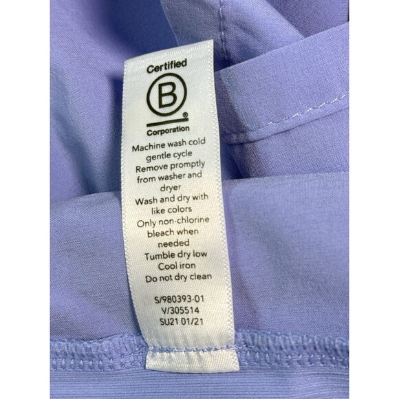 ATHLETA Brooklyn Shorts Size 8 Periwinkle Lightweight Stretch Pockets 4” Inseam - Picture 5 of 10